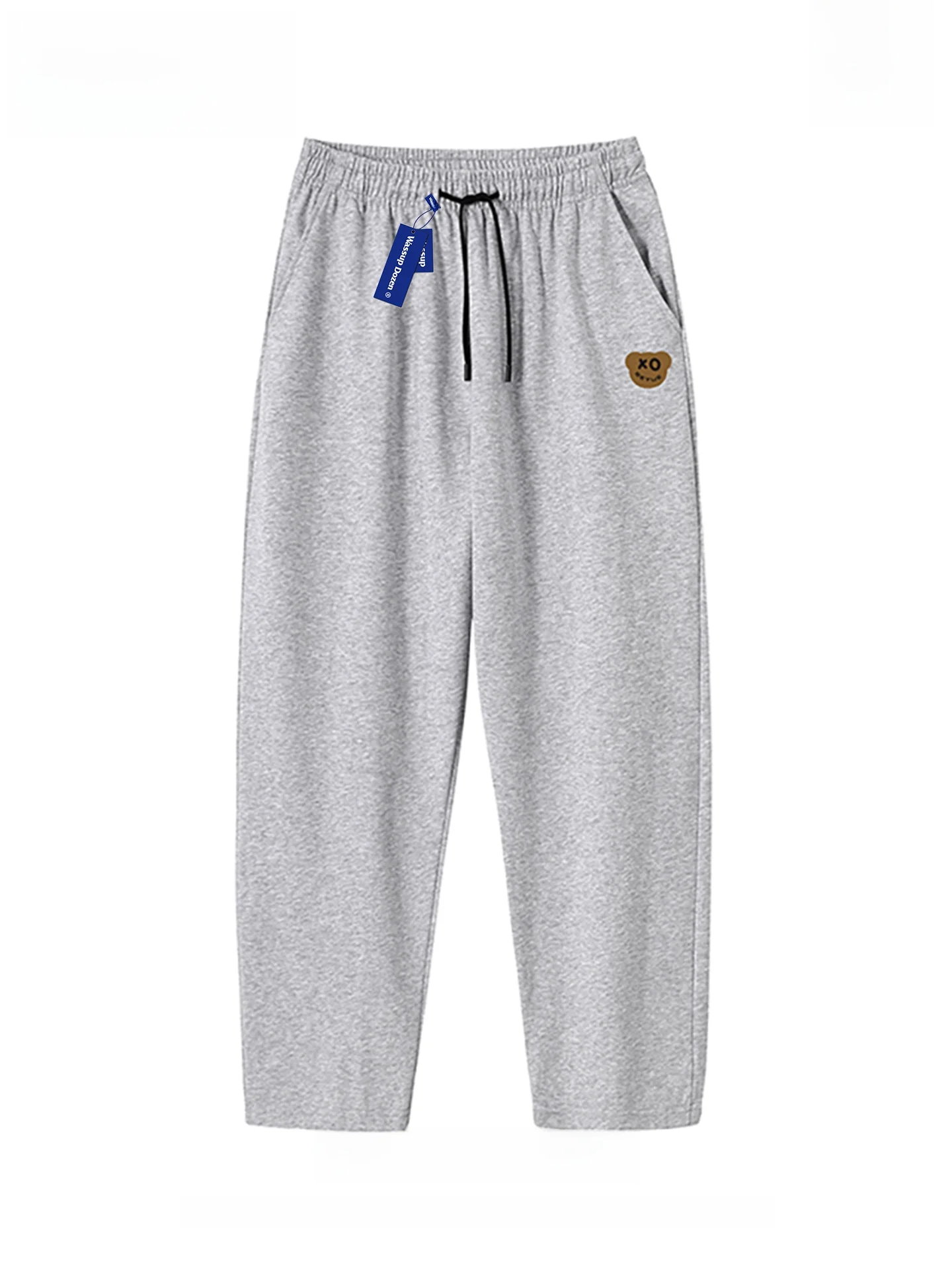 

Wassup Dozen модные брендовые мужские повседневные свободные прямые спортивные штаны с эластичной резинкой на талии длинные брюки для повседневной носки