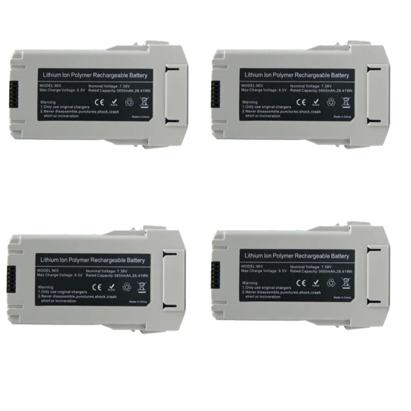 New 7.38V 3850mAh General-purpose Intelligent Flight Battery for Mini 4 Pro/Mini 3 Plus Capacity Compatible Drone Accessories