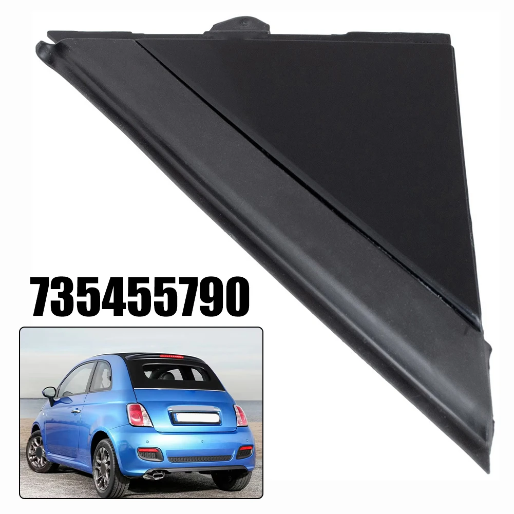 Automobile Exterior Mirror Triangle Panel 735455790 For Fiat 500 2007 Right Triangle Decorative Plate Side View Mirror Assembly