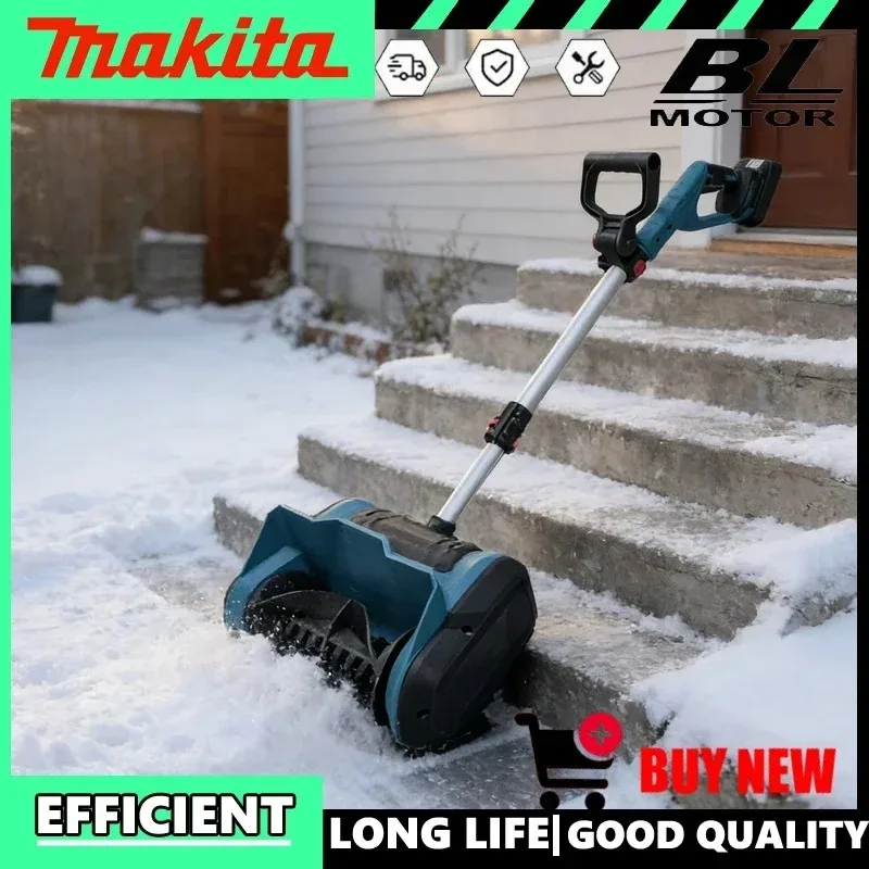 

Makita Cordless Snow Shovel Snow Blower Shovel Carbon Steel ABS 18V Cold Resistant Safety for Patio For Makita Battery