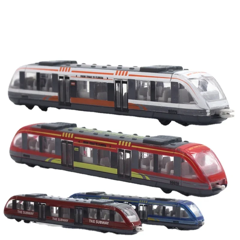 Alloy High-speed Rail Harmony Model Alloy Car Toy Subway Sliding Simulation Car