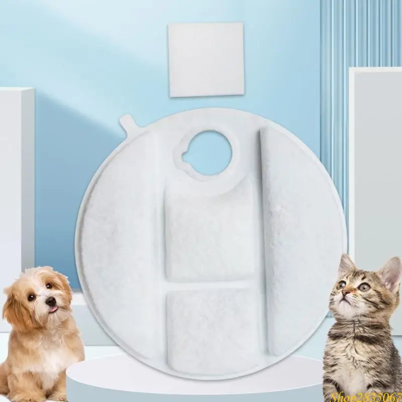 Replacement Filters for Cats/Dog Water Dispenser Promote Better Drinking 831F