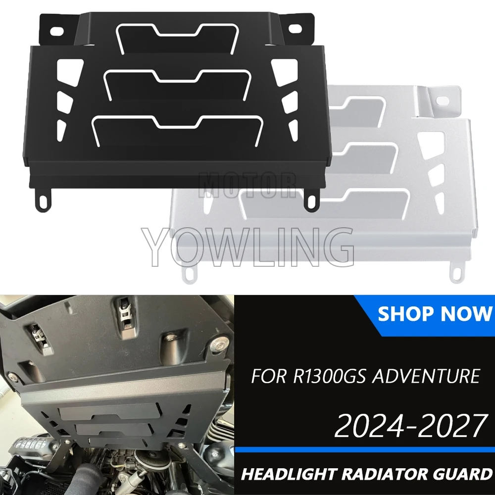 

For BMW R 1300 GS Adventure R1300GS R1300 GS ADV 2024 2025 2026 2027 Headlight Radiator Guard Grill Protector Cover Accessories
