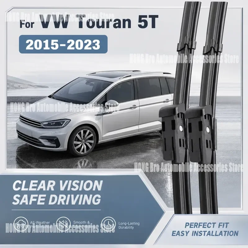 For VW Touran 5T 2015-2023 Front Windshield Wiper Blades 28+16 Inch Auto Glass Window Cleaning Accessories Replacement Parts
