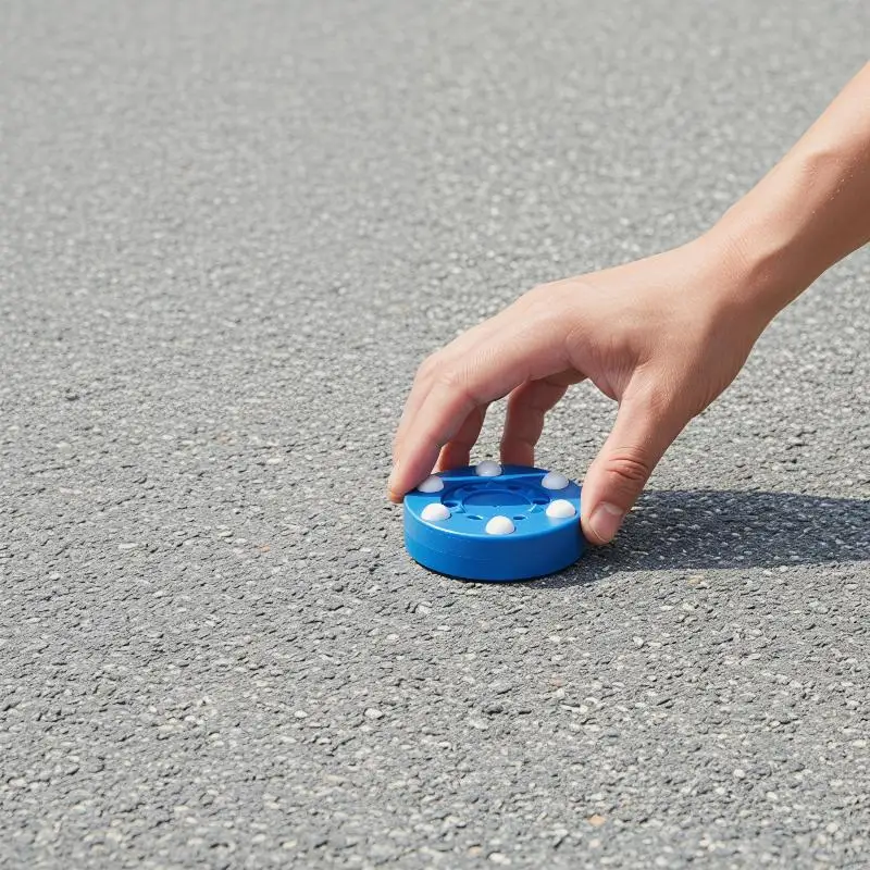 [J] Inline Roller Hockey Training Puck With 6 Balls For Street Hockey Skate Practice Passing Skill Builder view 6