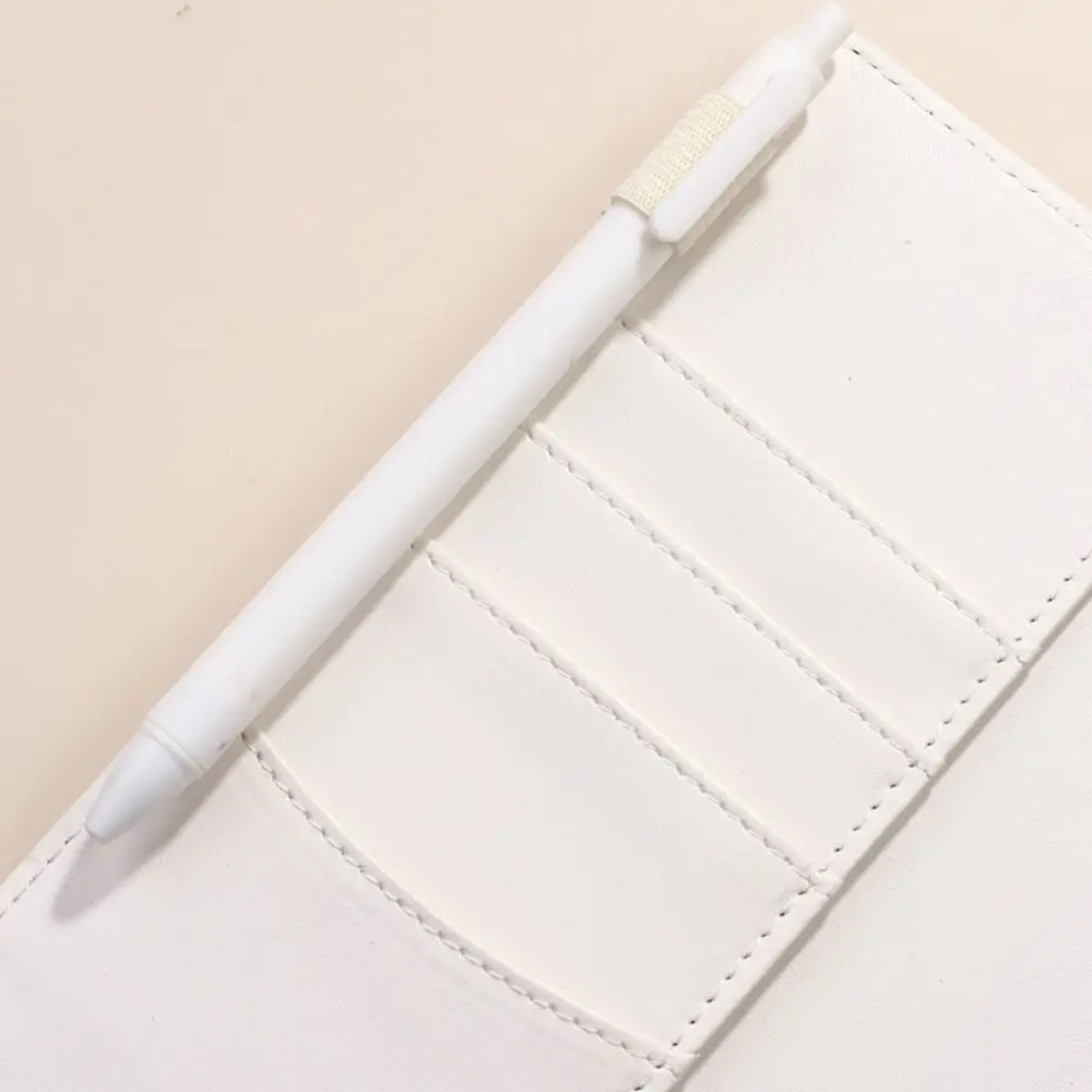 A5/6/7 Loose Leaf Notebook Fashionable Creative Jacquard Hand Book Waterproof Colorful Savings Account Book Gift