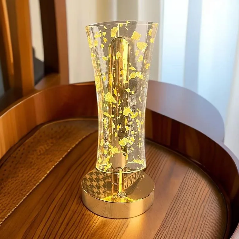 2025 New Creative Acrylic Desk Lamp Instagram Internet Celebrity Nightlight Bedroom Atmosphere Light Decorative Bedlight