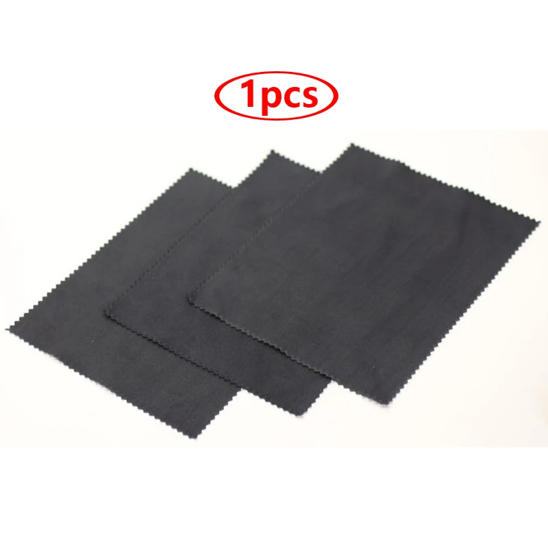 1/20/100/300 stks/partij Zwart Microfiber Zonnebril Brillenpoetsdoekje 13*13 cm Bril Brillen Schone lens Doek Accessoires