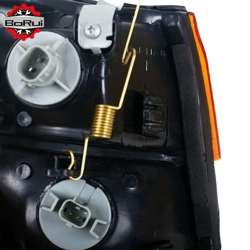 MR124957 MR124958 1 قطعة/1 زوج مصباح إشارة الزاوية بدوره مصباح إشارة لميتسوبيشي باجيرو مونتيرو 1993-1996