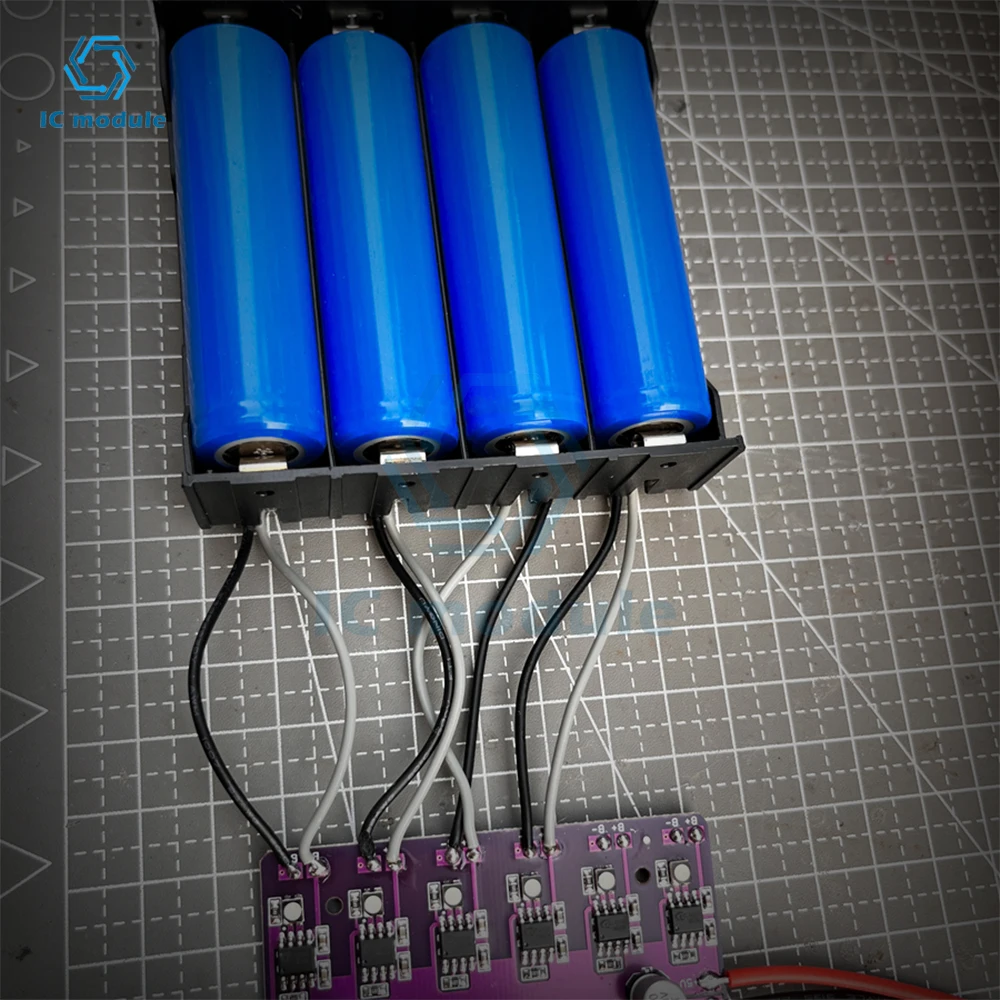 Charging Module PCB Circuit Board Charger Array 5V Input for 18650 4.2V Lithium Battery Electric Scooter Accessories