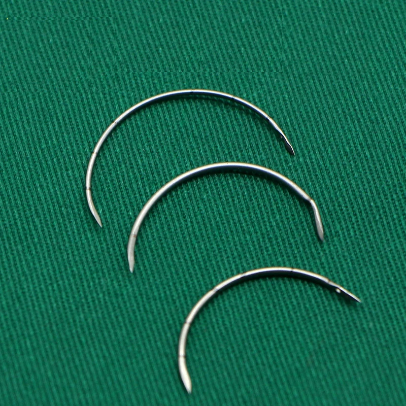 Guiding needle, suturing thread, carving and bending needle, puncture needle, fish hook needle, fat chamber reduction, needle ho