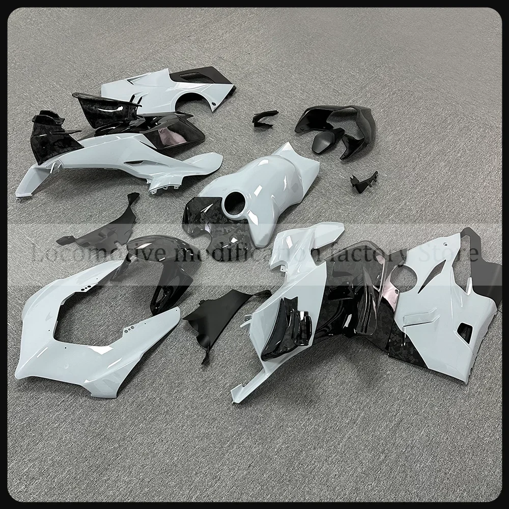 For DUCATI Panigale V4 V4S 2018-2021 high-quality ABS injection molding Motorcycle Grey and Forged Body Cover Full Fairing Kit