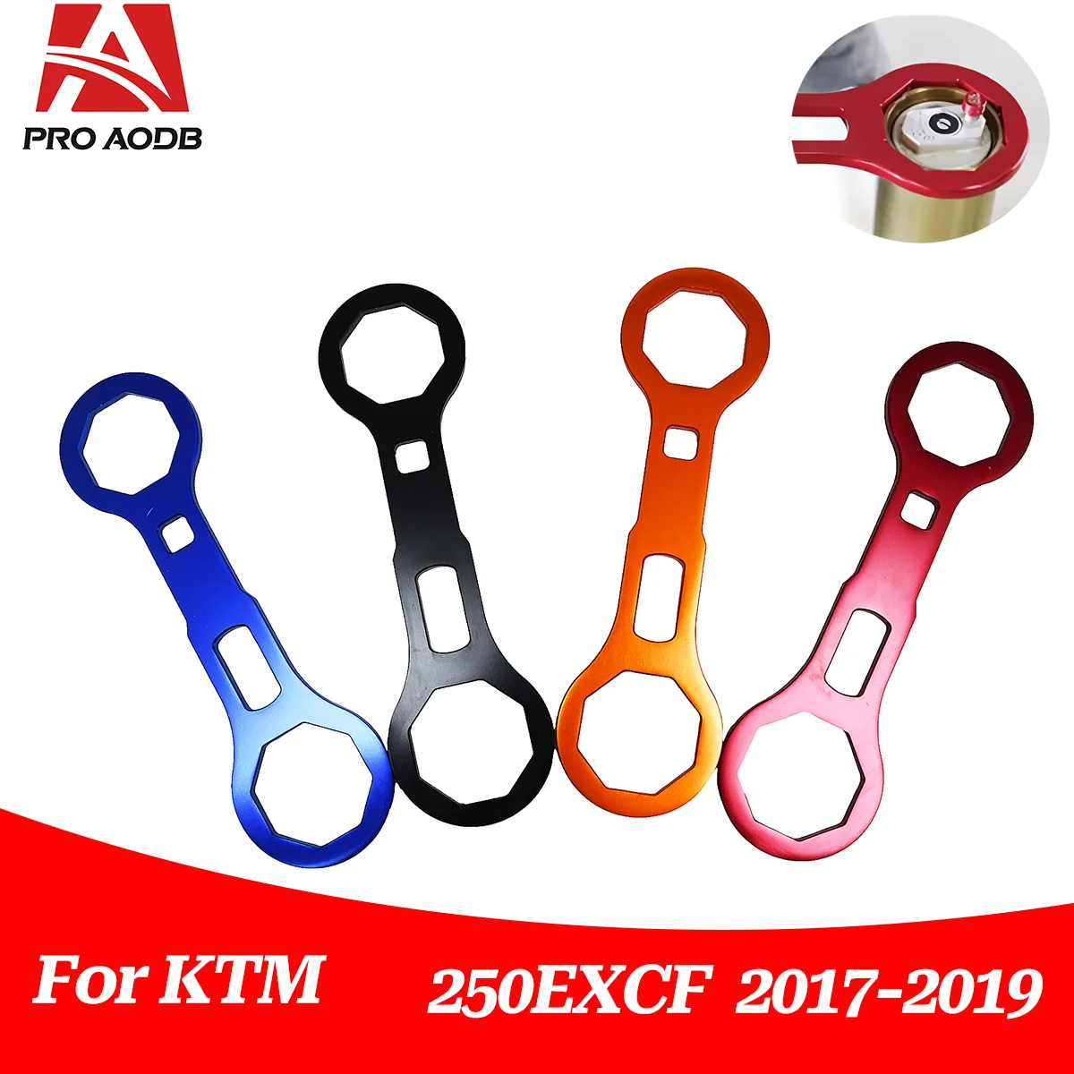Motorcycle Fork Cap Wrench 46MM 50MM Dirt Bike Repair Tool For KTM EXCF SXF XCF XCFW EXCF SXF 250-505 2014-2019 Husqvarna FC FE