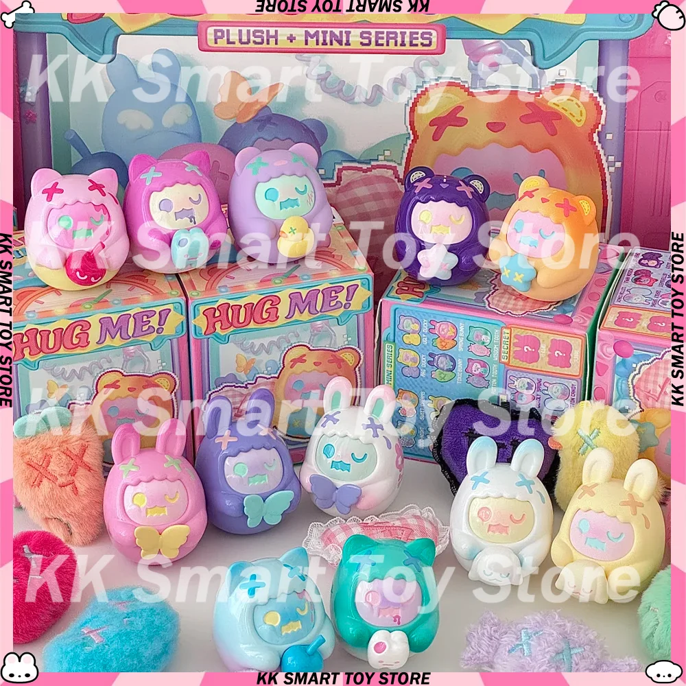 

Genuine Shinwoo Hug Me Series Mini Blind Box Lovely Figurine Trendy Collect Ornaments Model Mystery Box Mini Figure Gifts Toys