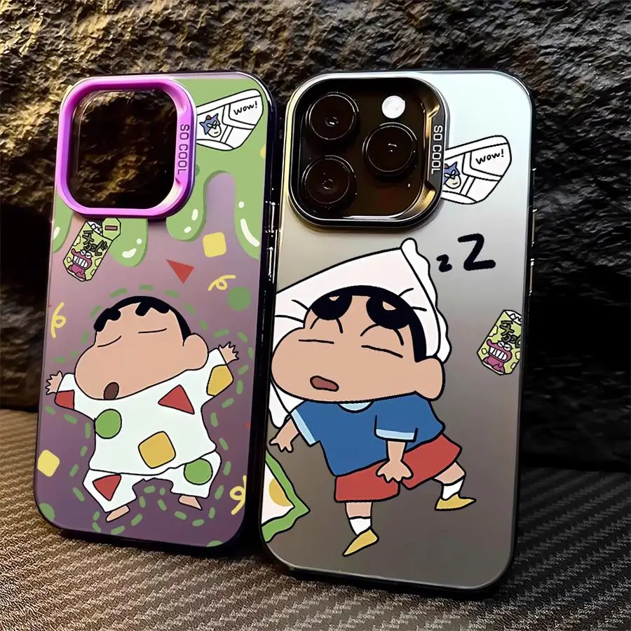 

C-CrayonS S-ShinChanS Case for iPhone 17 Pro Max 12 Pro Air 11 15 13 14 Plus 16 Phone Cover