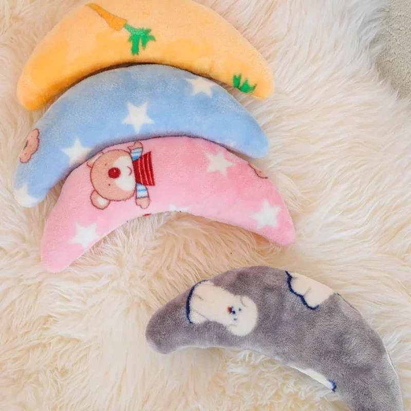 Soft And Comfortable Cats and Dogs Universal Pillow Puppy Chin Pad Cute Cartoon Print Cat Small Pillow, Suitable For Winter