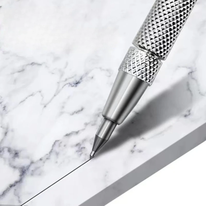 Wolframkarbid-Spitzenstift mit Rutschfestem Aluminiumgriff Präzisions-Gravierstift für Metall Holz Glas Keramik Schreibwerkzeuge – Detail 6