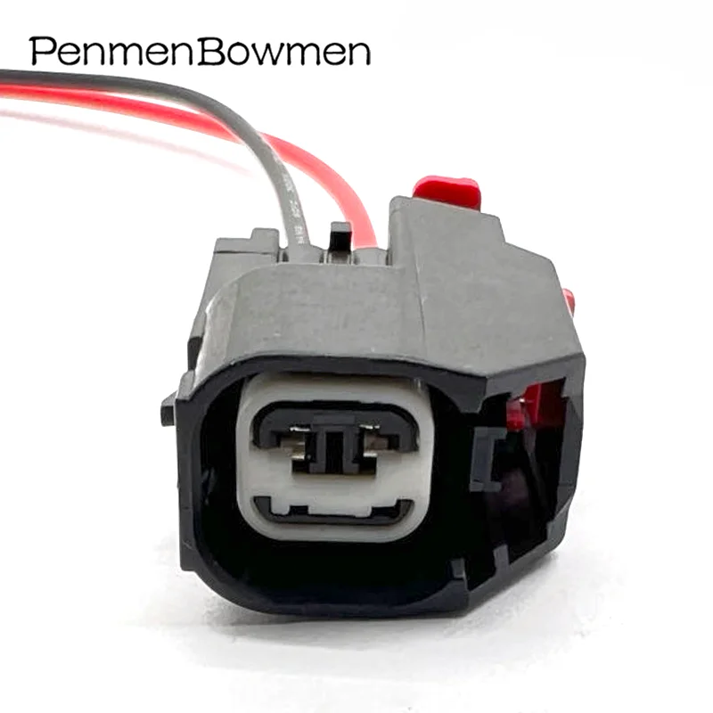 1 Set 2 Pin Car Fuel Injector Electronic Connector Wiring Harness ABS Sensor Plug For Jeep Grand Cherokee Wrangler 13627749