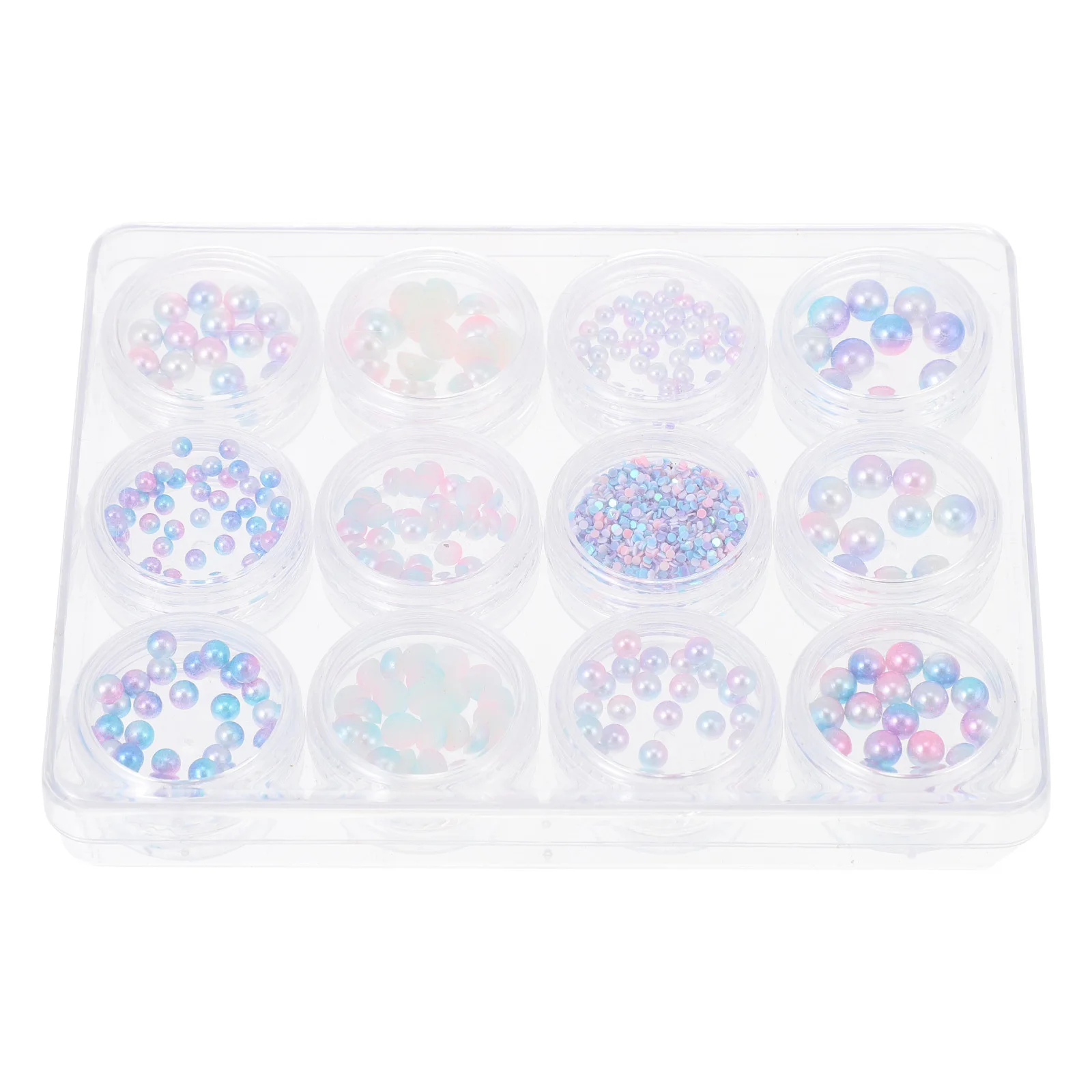 

12 Boxes Shell Nail Art Decorations High Grade Manicure DIY Decor Salon Use Exquisite Nail Charms Unique Fingernail Ornament