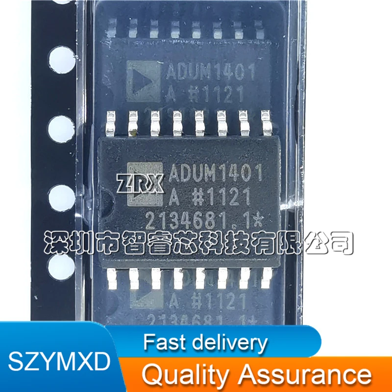 2Pcs/Lot New Original ADUM1401ARWZ ADUM1401A ADUM1401 Digital Isolator Chip SOP16