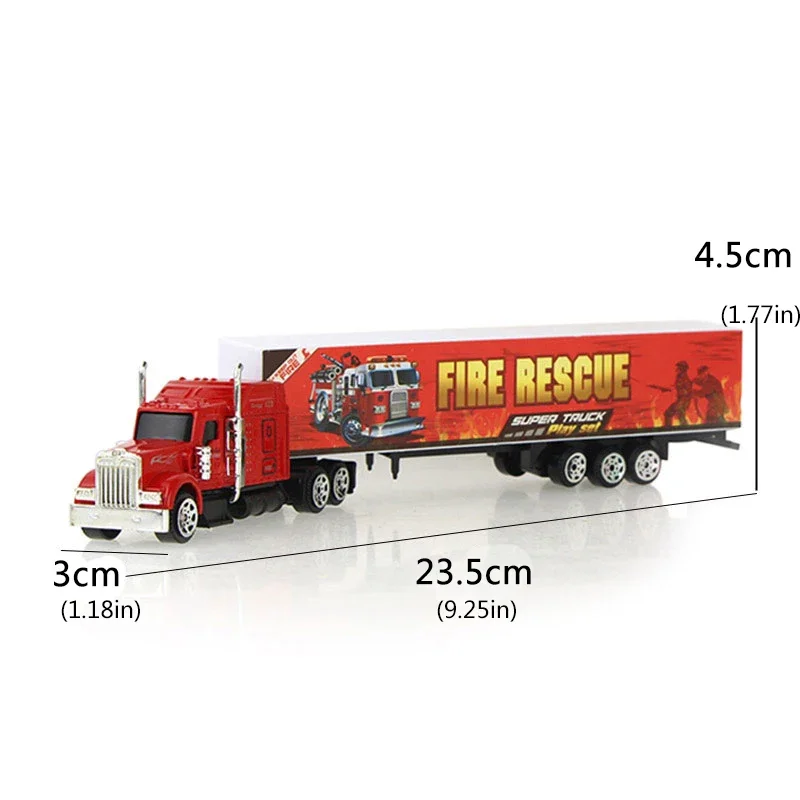 1 Pcs Container Oil Truck Tank Sliding Alloy Truck Model Diecast Car Toy Multi-color Vehicles Toys Educational Toys for Kid Gift