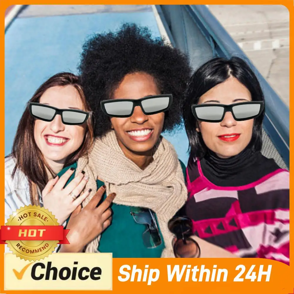 1/2/5 Pack Solar Eclipse Glasses, Meets ISO 12312-2:2015 Standards, Solar Viewing Shades, Safe Protection for Direct Sun Viewing