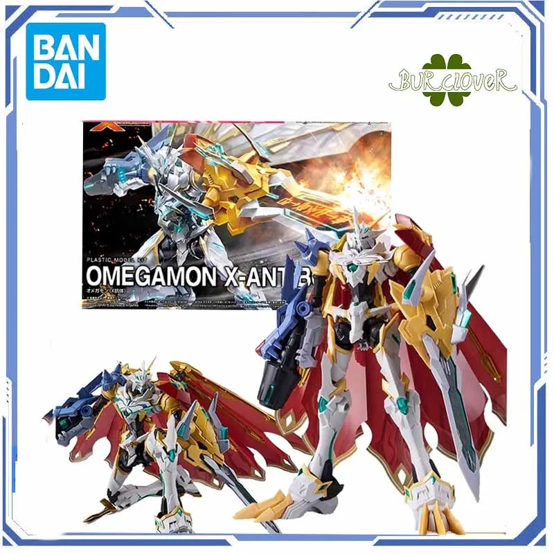 

BANDAI ORIGINAL FIGURE-RISE STANDARD AMPLIFIED OMEGAMON X-ANTIBODY Anime Action Figures Toys For Boys GiftCollectible Model