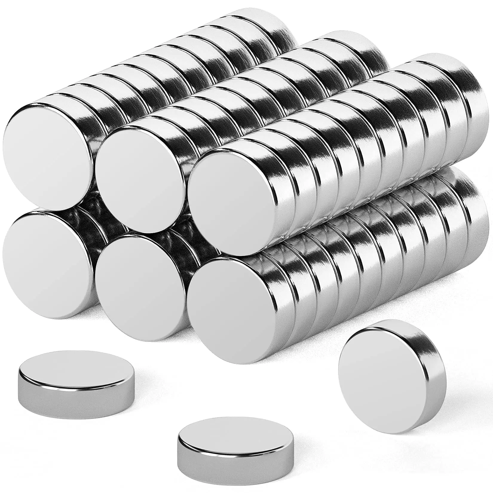 Super Strong Neodymium Disc Magnets Powerful Rare Earth Magnets for Fridge,DIY,Building,Scientific,Craft,and Office Magnets