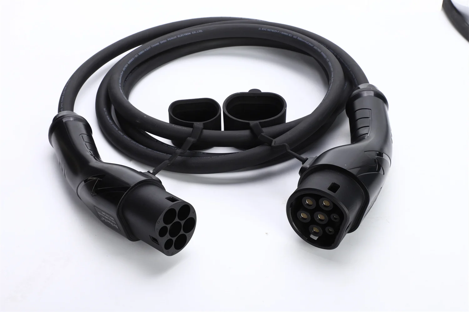 16A 11KW T2-T2 5m EV Charging Cable EV Connector Dual Plug for Home and Public Charging Stations