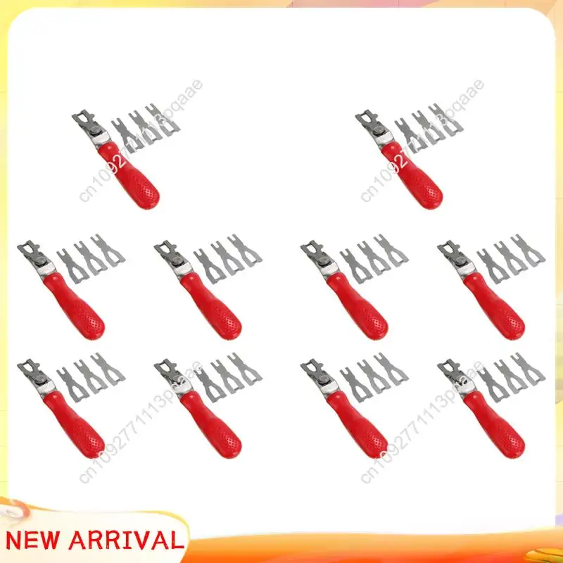 N84r 10x 30 lâmina kit de corte de soldagem de piso de vinil artesanato tapete aparar ferramentas de corte