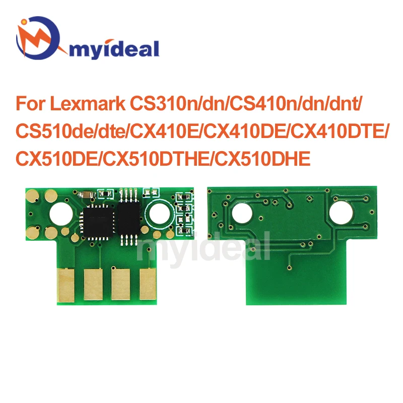 CS310 Toner Chip for Lexmark CS310n CS310dn CS410n CS410dn CS410dnt CS510de CS510dte CX410E CX410DE CS410 CS510 70C1HK0 Printer