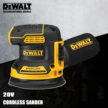 DeWALT Cordless Electric Sander Rechargeable Brushless DCW210 20v 12000pm Variable Speed ​​Bottom DIA 125mm Universal 18v Battery