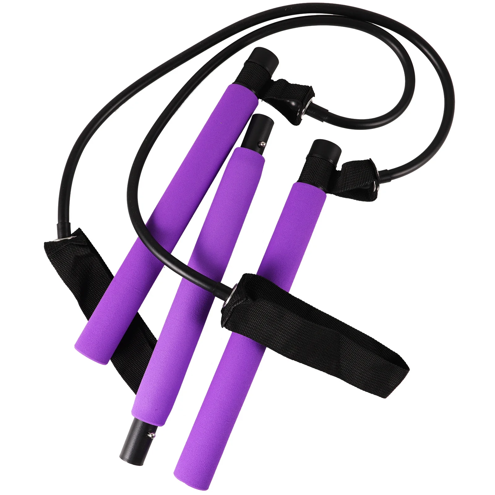 Bande de résistance de barre de Pilates, 1 pièce, entraîneur de Fitness Durable pour la gymnastique à domicile, équipement d'exercice, bande de résistance de Pilates