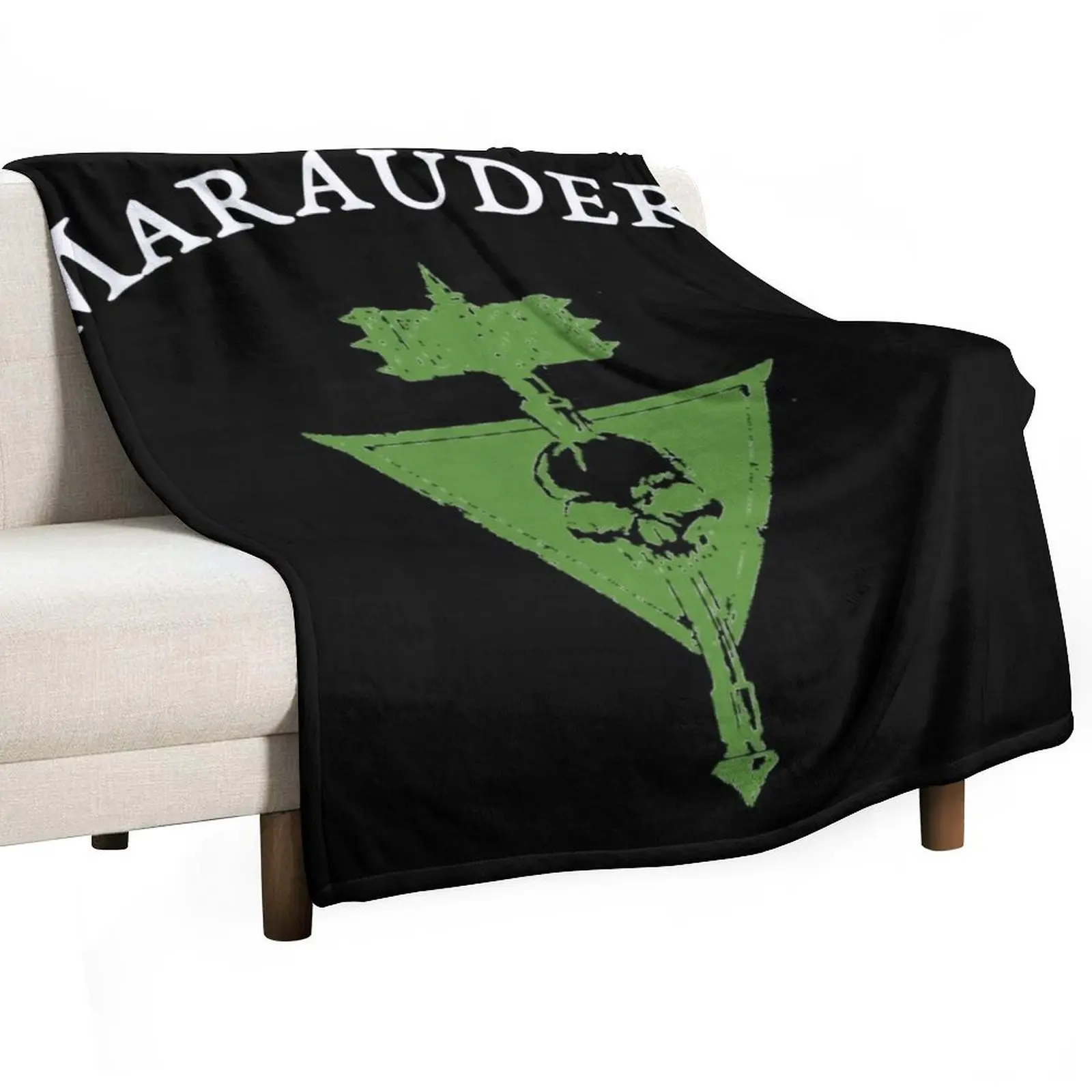 New World Marauder Emblem Throw Blanket for sofa blankets and throws Hair Blankets