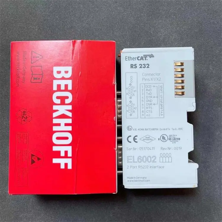 Imagem -03 - Módulo de Beckhoff Brandnew Ek1100 Ek1110 Ek1122 El1809 El2809 El1008 El2008 El6731 El6751