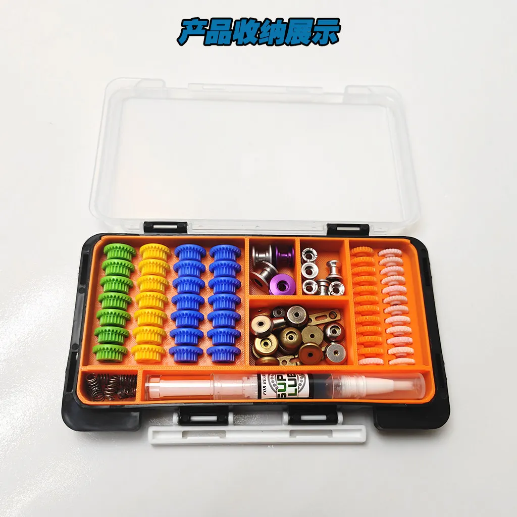 Parts Storage Box TAMIYA Four Wheel Drive Vehicle Tools Durable Ultra-thin And Portable Gear Storage Box