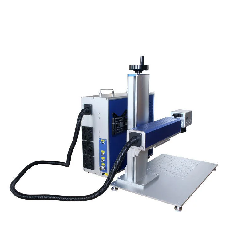 20W 30W 50W Raycus MAX Fiber Laser Marking Machine Split Laser Engraving Machine for Metal Plastic Engraver