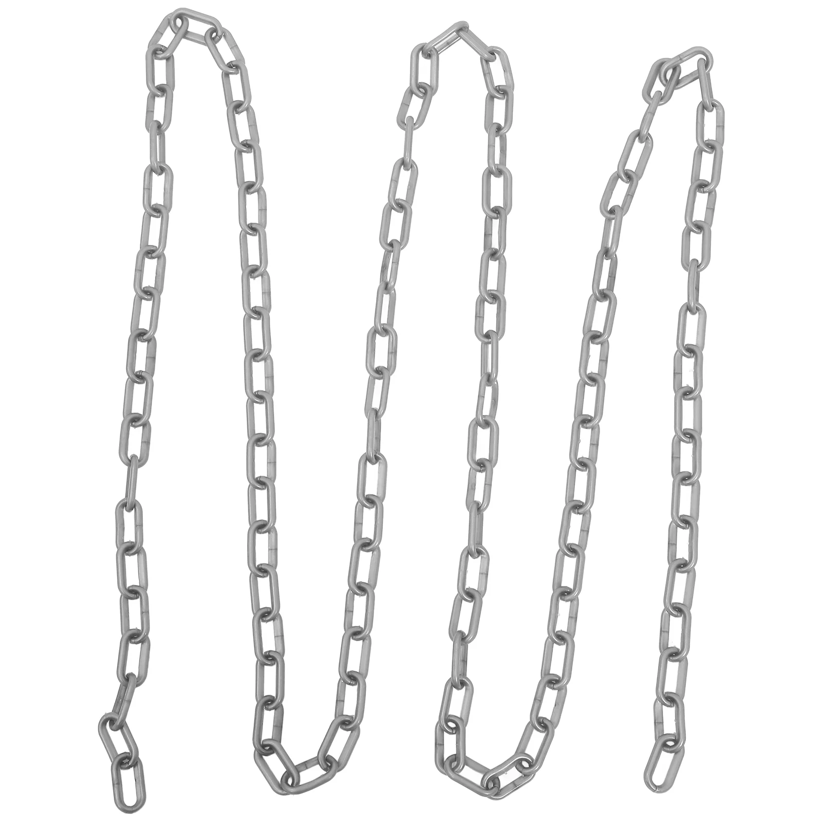 Chain Warning Protection Plastic Chains Parking Lot Barrier Door Link Links Safety for Crowd Control The Traffic Cone