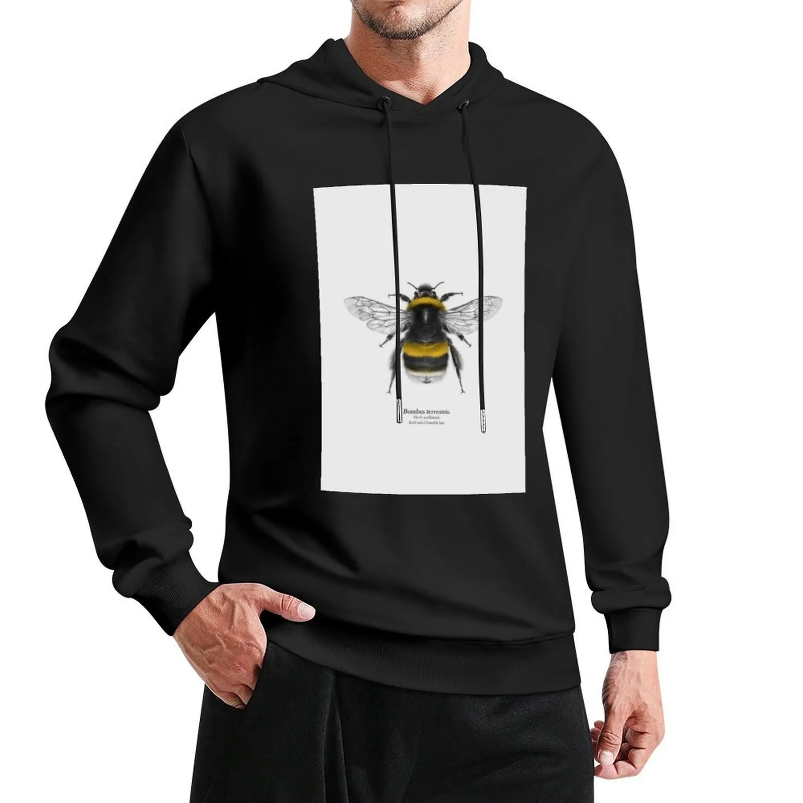 Bombus terrestris Pullover Hoodie autumn jacket men men's autumn clothes clothes for men men clothes new in hoodies