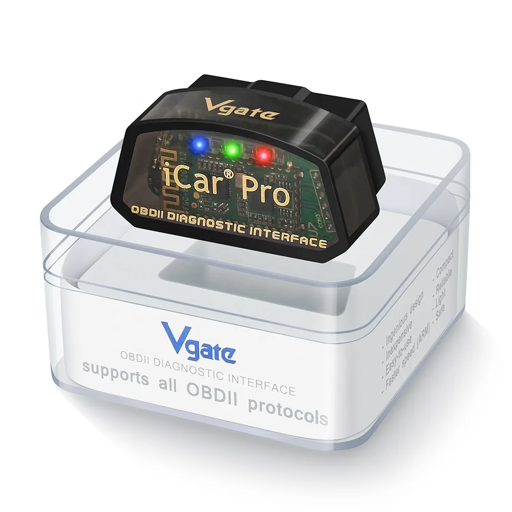 Universal OBD 2 Automotive Code Reader Scanner Automotriz Vgate Elm327 Bluetooth 4.0 Car Escanner Icar Pro Obd Diagnostic Tools