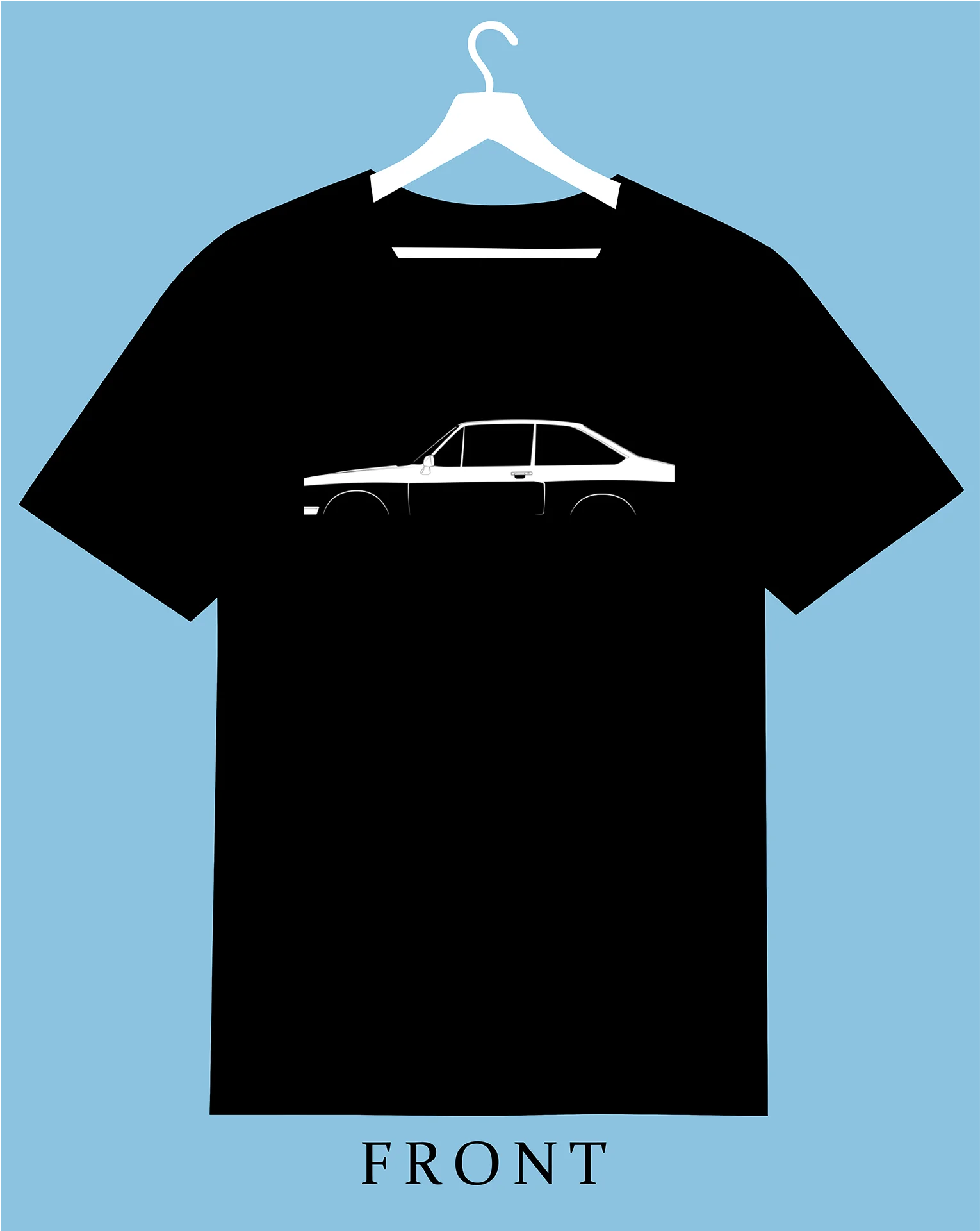 

0429 For.d 12 Escort RS2000 Silhouette 2025 Men Women T Shirt Casual Racing Car fans Logo tee Enthusiast Graphic Summer Short Sl