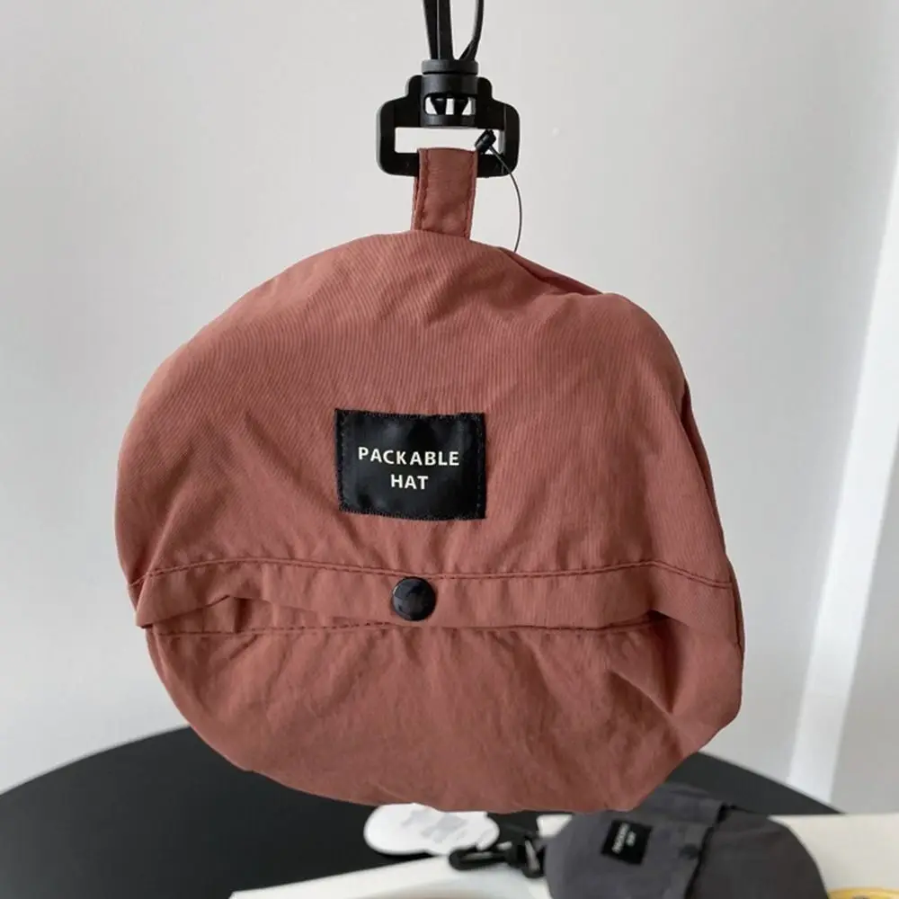 Portable Waterproof Summer Bucket Hat Anti-UV With Storage Bag Sun Hat Sun Protection Quick-drying Mountaineering Caps Fishing