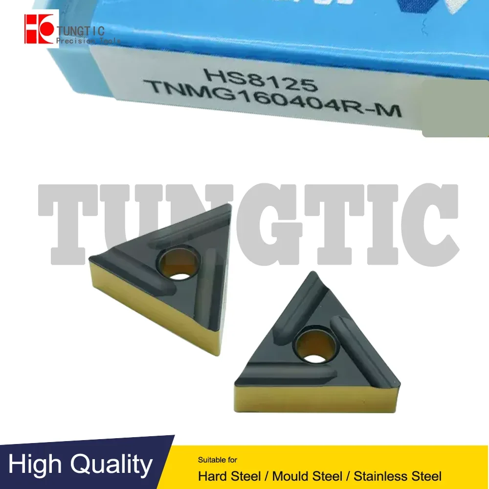 

TNMG160404R-M HS8125 TNMG 160404 Универсальные токарные пластины Токарные инструменты Твердосплавные фрезы Обработка металла