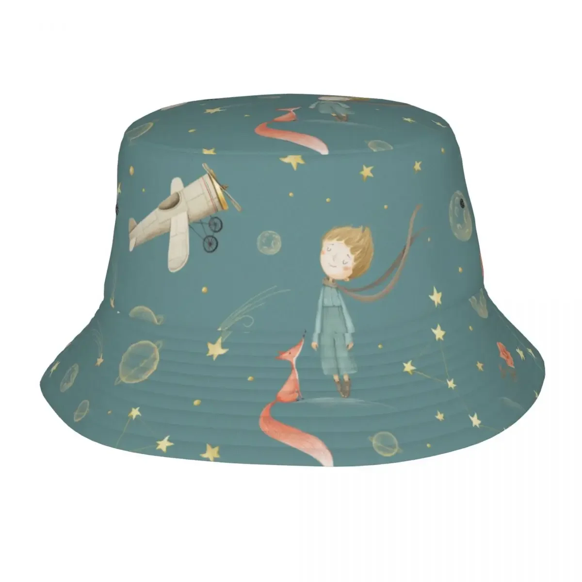 Unisex Bucket Hat The Little Prince Summer Beach Vacation Getaway Headwear Lightweight Hiking Fishing Hat Bob Hat Birthday Gift