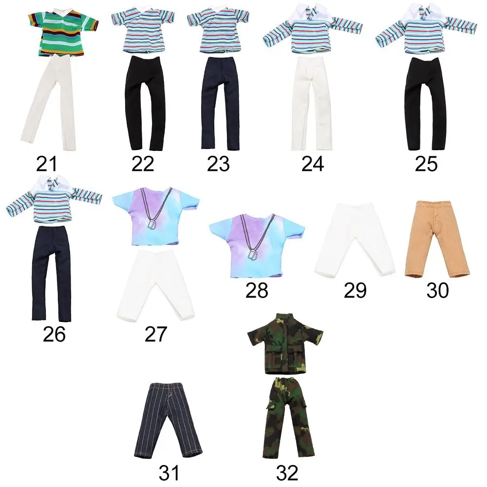 Handmade แฟชั่น 2022 ใหม่ชายเสื้อผ้าตุ๊กตาเสื้อผ้าตุ๊กตาชุดลําลองเสื้อผ้าชุด