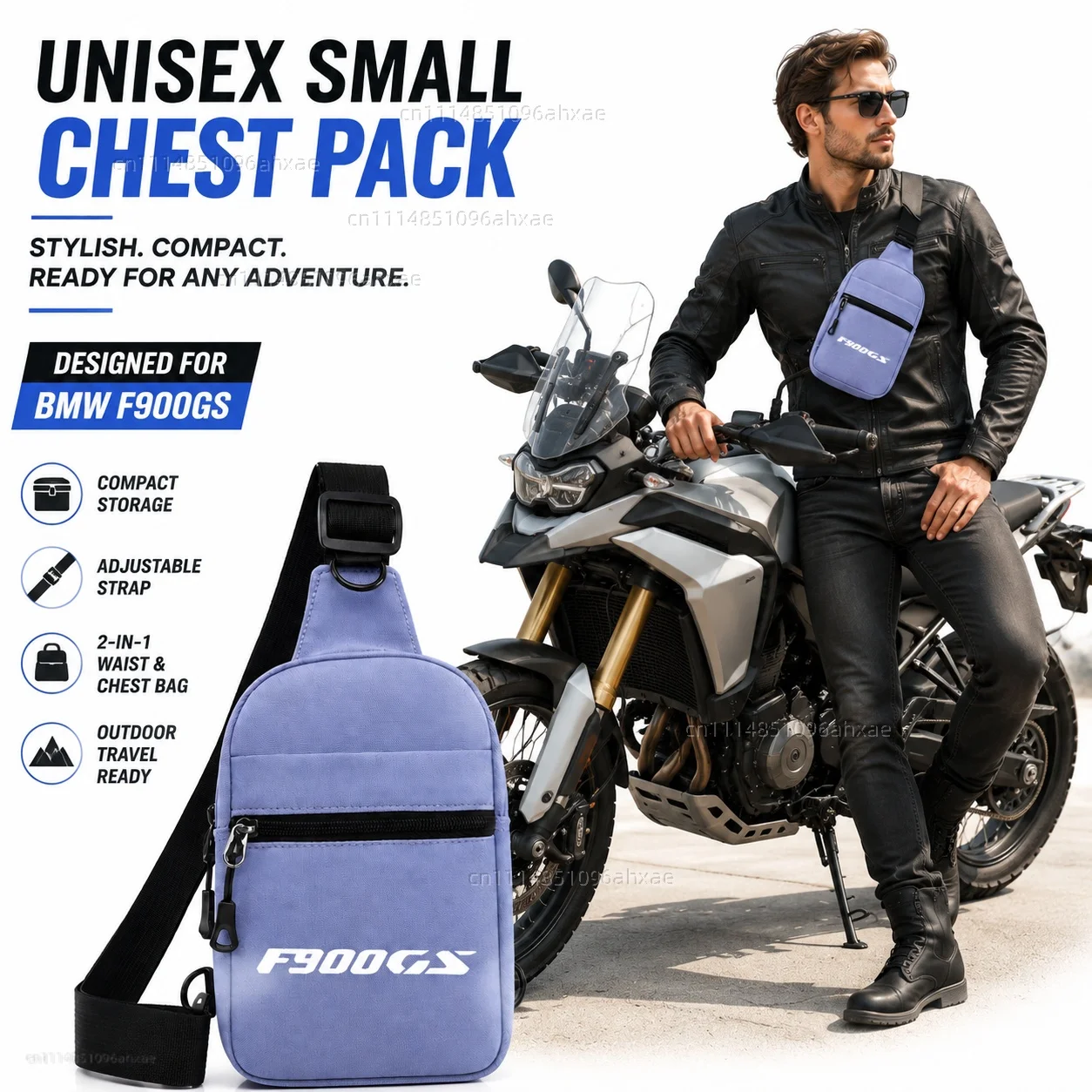 Motorcycle 2In1 Multi-functional Waist Bag Chest Bag Outdoor Travel Bag For BMW F900GS ADVENTURE F 900 GS ADVENTURE F 900GS ADV