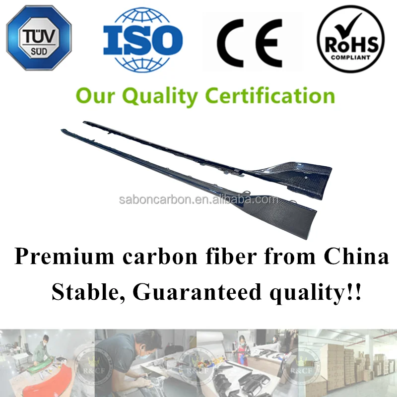 OEM Style Side Skirts for 23-25 Civic Type-R FL5 Real Carbon Fiber Winglet Side Skirt