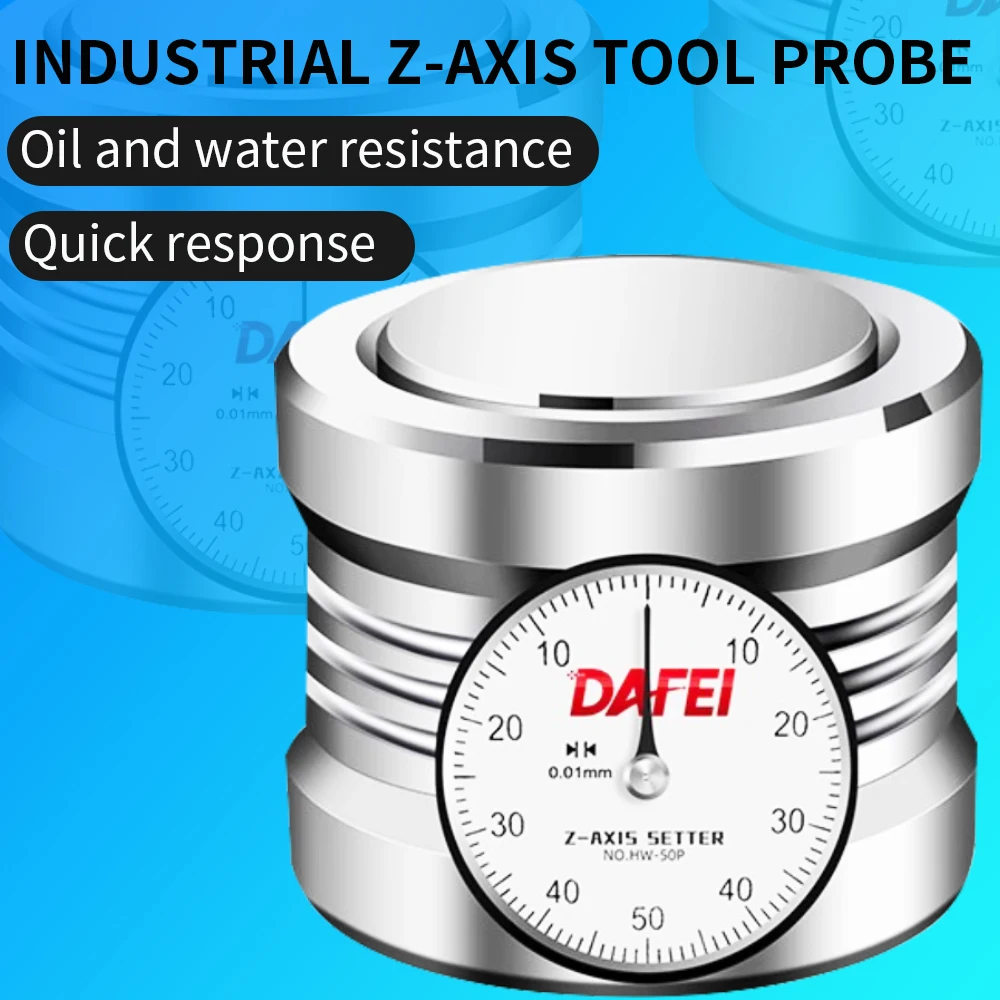 Automatic Z-Axis Tool Setter - Precision Measuring Device for CNC Industrial Machining Equipment