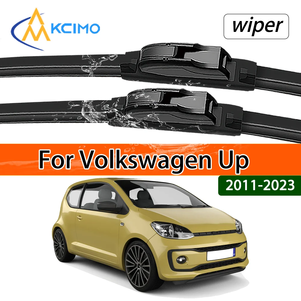Ultimate 2 Frontscheibenwischerblätter für Volkswagen Up 2011-2023 sorgen für klare Sicht und sicheres Fahren bei Regen, Schnee oder Sonne.