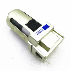 AF4000-04 G1/2 AF4000-06 G3/4 Air source processor Copper filter Air pump filter Oil and water separator With brass bullet guard